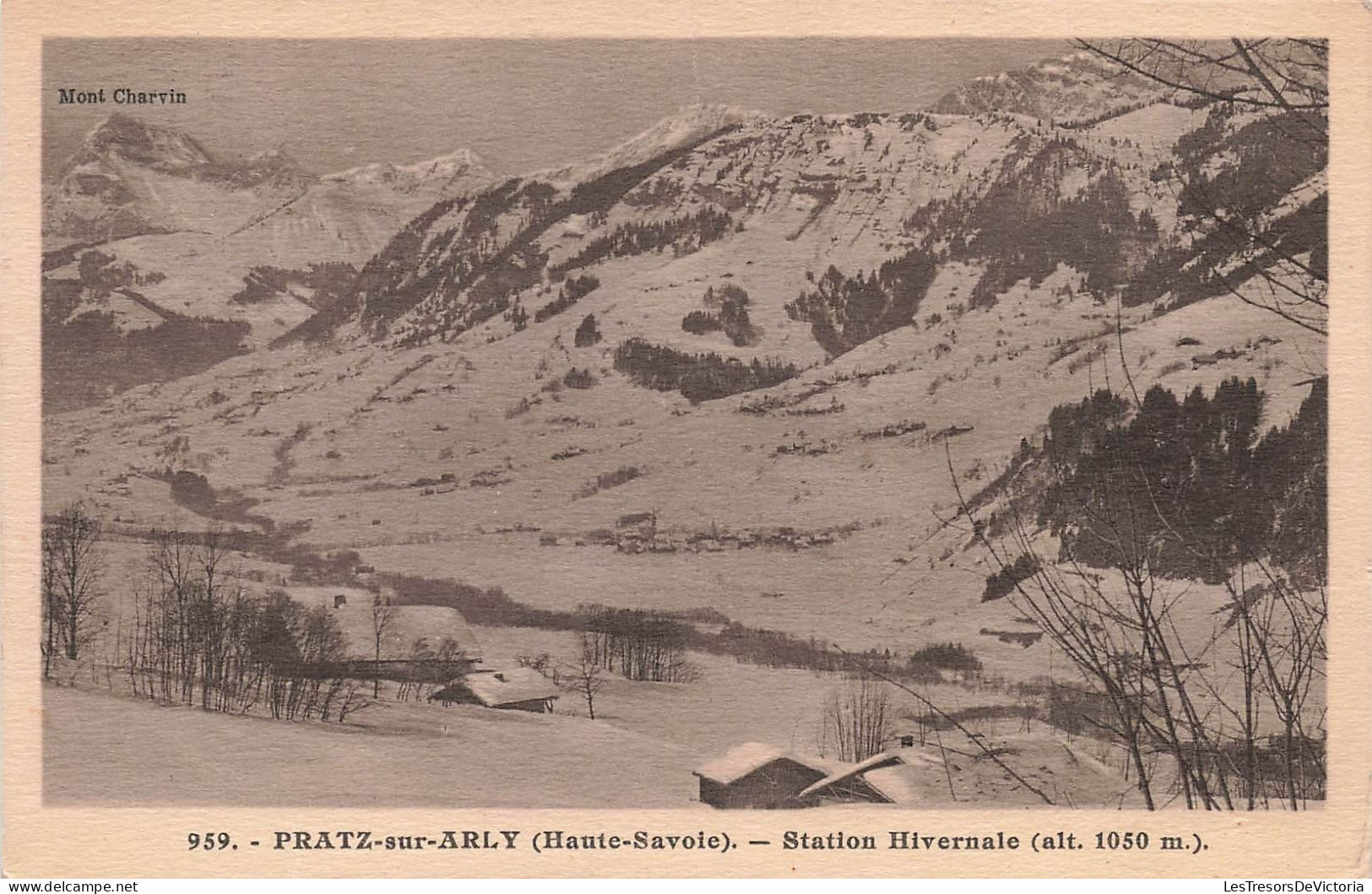 FRANCE - Pratz Sur Arly - Vue Sur La Station Hivernale - Carte Postale Ancienne - Other & Unclassified