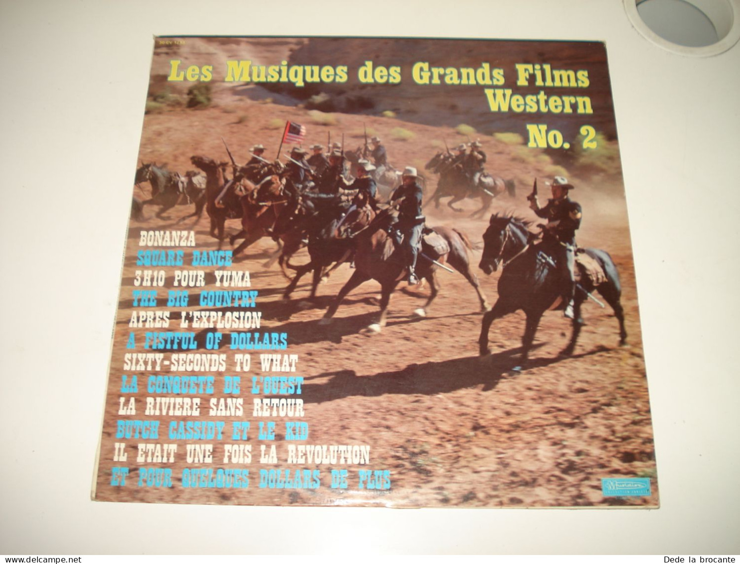 B12 / Musiques Des Grands Films Western No 2 – LP – 30 CV 1233 - Fr 1979  NM/EX - Música De Peliculas