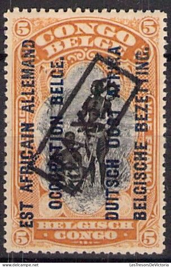 Timbres - Belgique - Timbre Taxe 1919 - COB TX 1/8* - Cote 150 - Unused Stamps