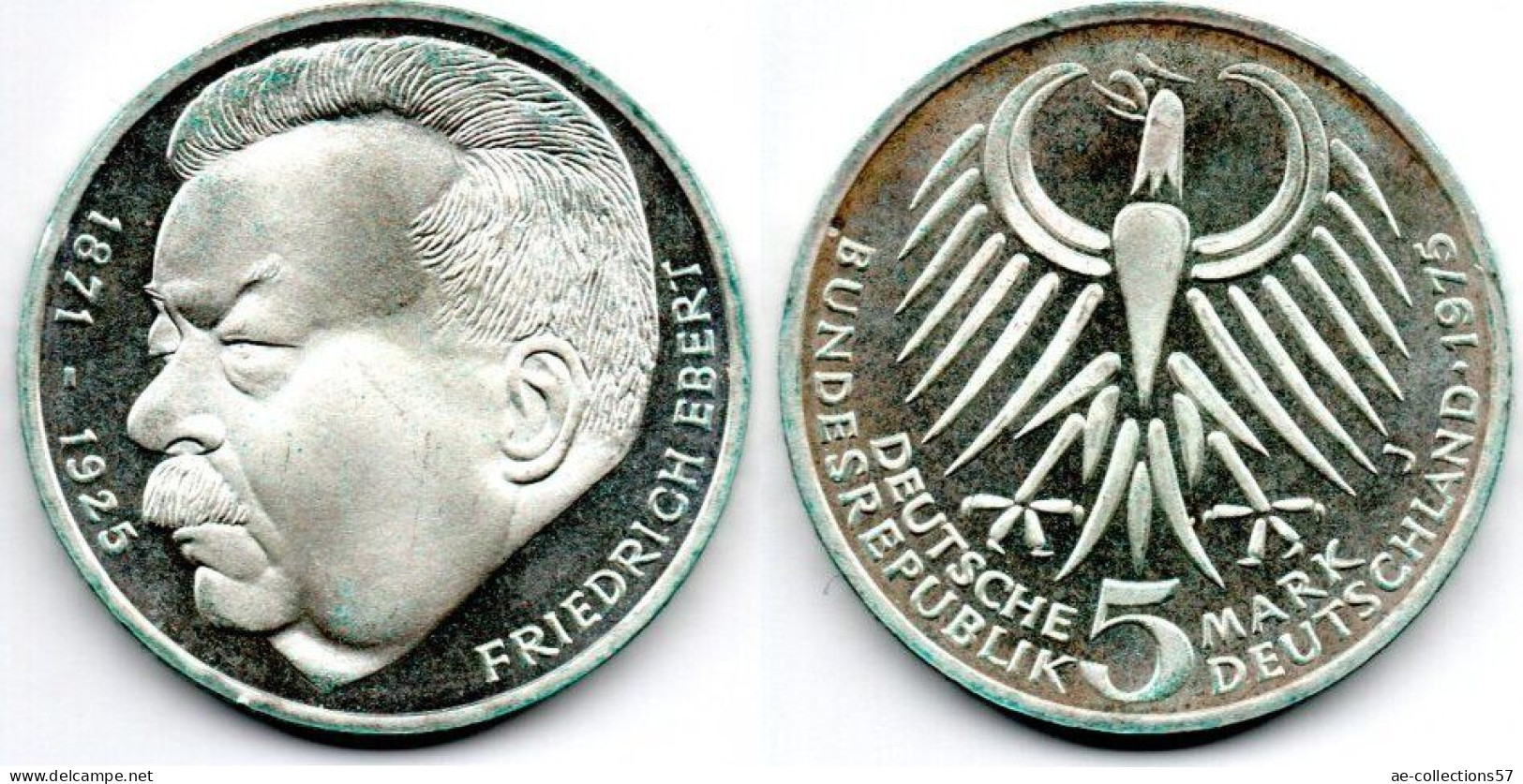 MA 29127 / Allemagne - Deutschland - Germany 5 Mark 1975 J SPL - 5 Mark