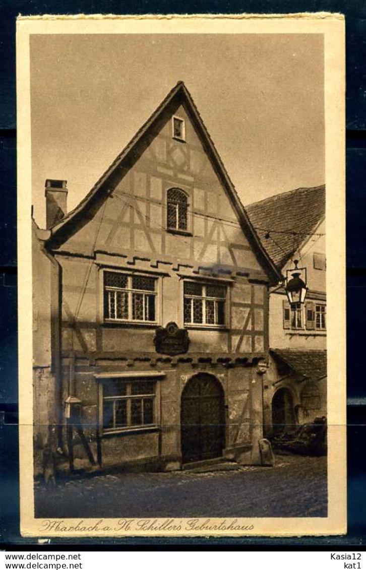 K07961)Ansichtskarte: Marbach, Schiller-Geburtshaus - Marbach