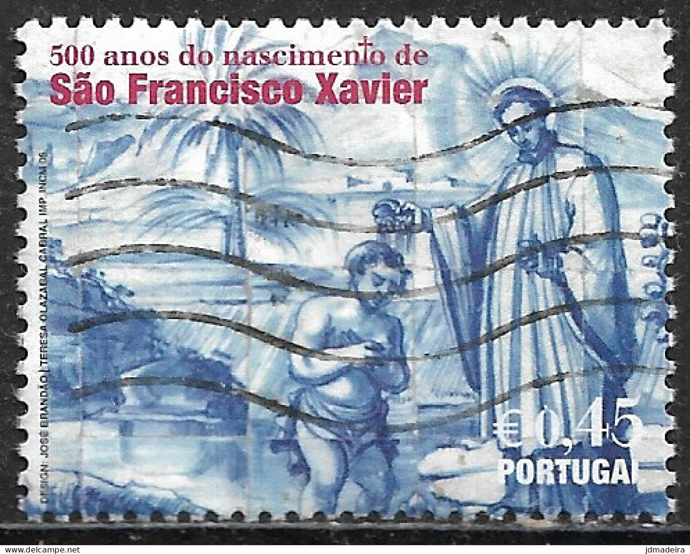 Portugal – 2006 St. Francis Xavier 0,45 Used Stamp - Gebraucht