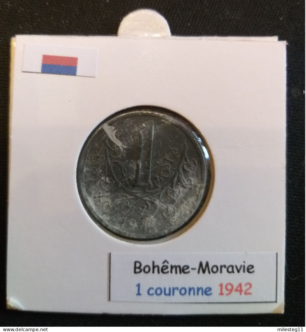 Pièce De 1 Koruna De 1942 (protectorat De Bohême-Moravie) - Czech Republic