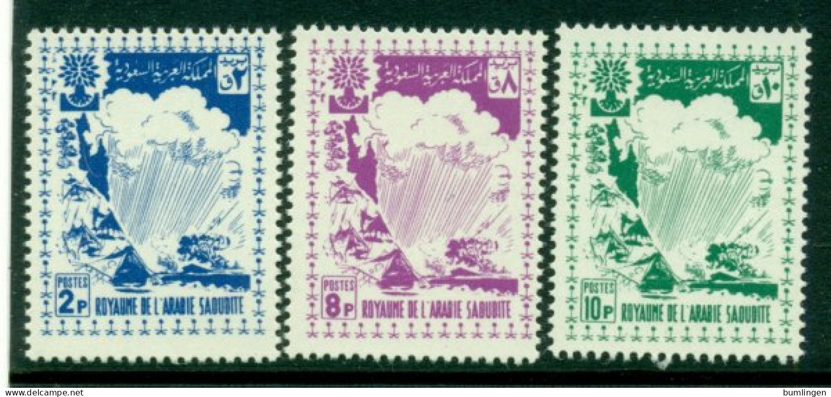 SAUDI ARABIA 1960 Mi 68-70** World Refugee Year [L4109] - Refugees