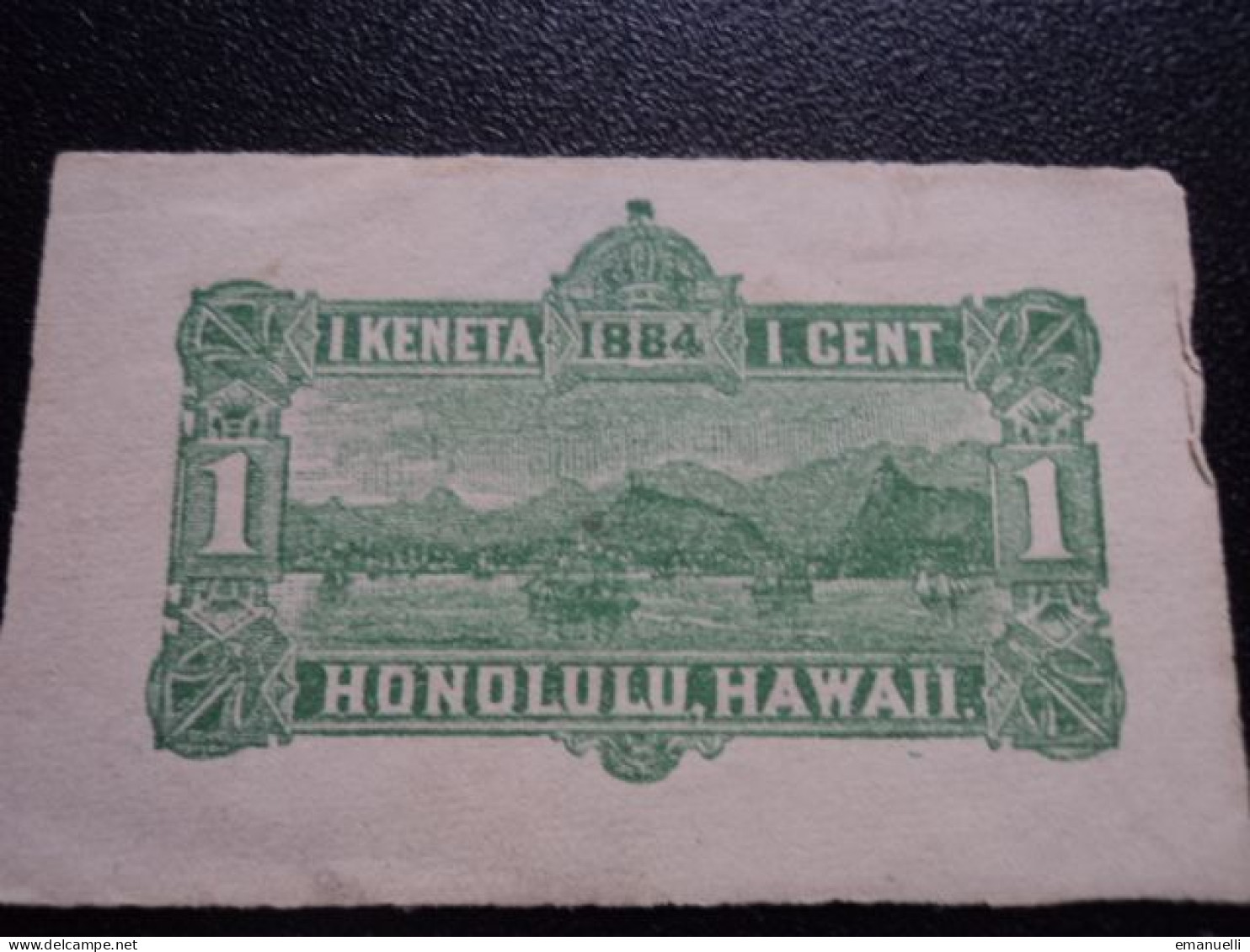 HAWAII * : Éssai : 1 KENETA (ou) 1 CENT 1884 Qualité SUP ** - Autres - Océanie