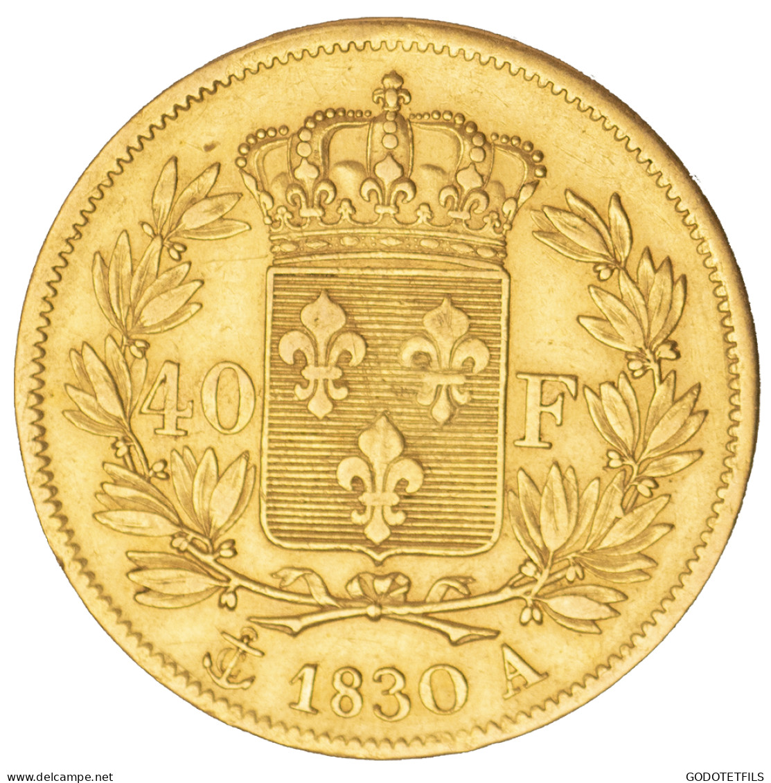 Charles X- 40 Francs 1830 Paris - 40 Francs (gold)