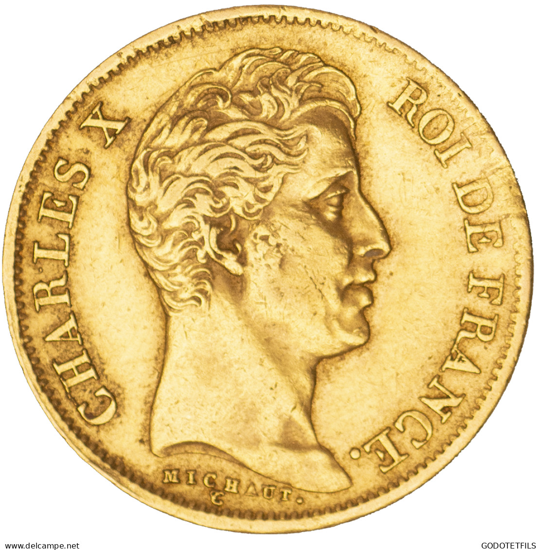 Charles X- 40 Francs 1830 Paris - 40 Francs (gold)