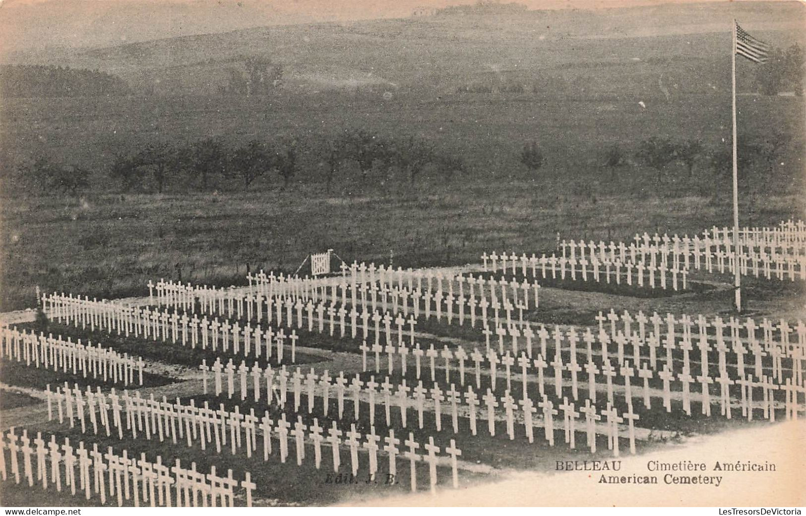 FRANCE - Belleau - Cimetière Américain - Carte Postale Ancienne - Loigny