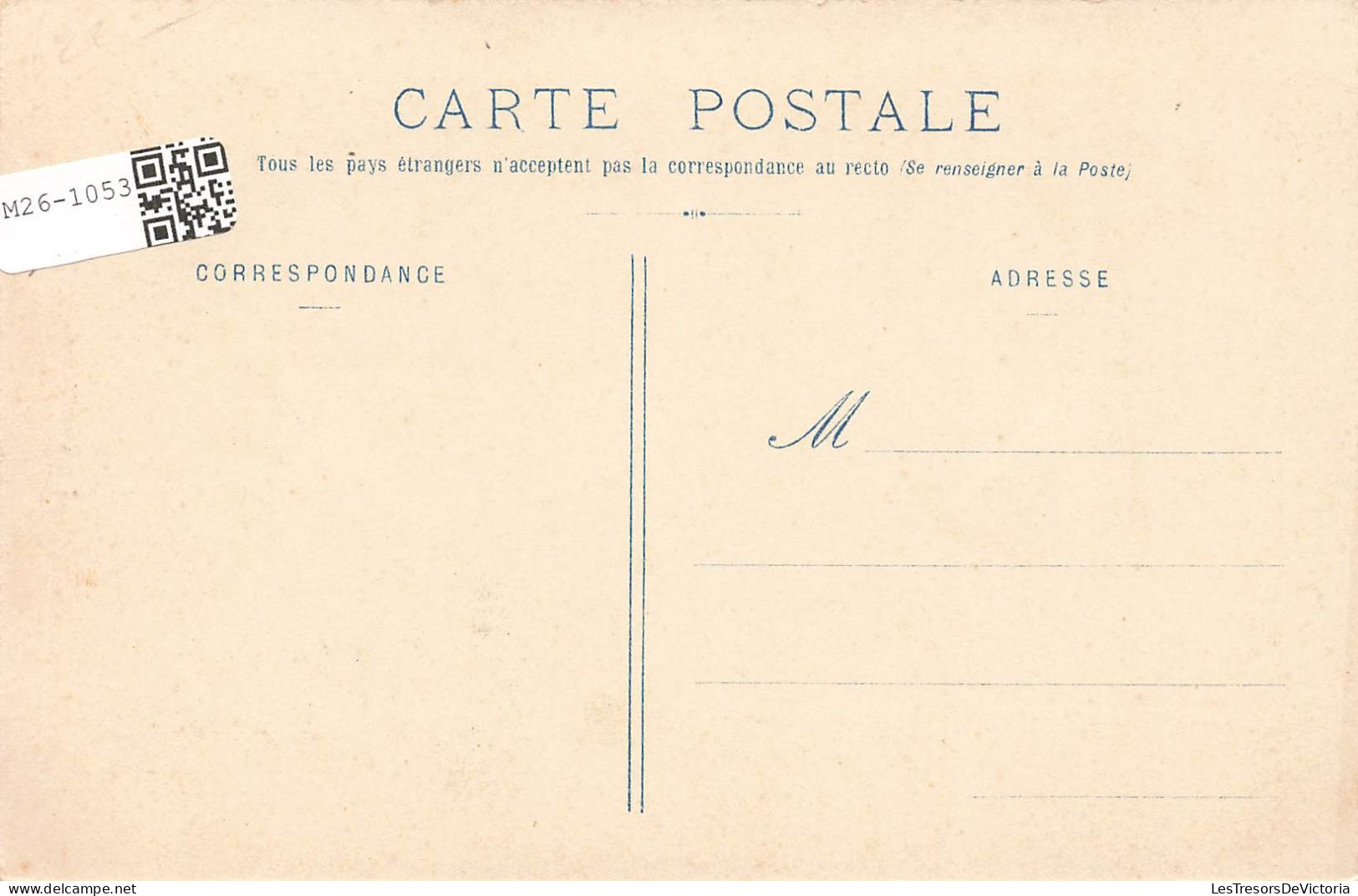METIERS - Le Coiffeur Admirant Son Travail - Carte Postale Ancienne - Autres & Non Classés