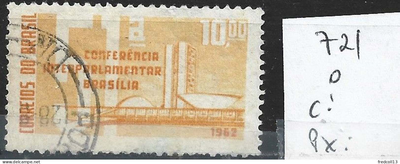 BRESIL 721 Oblitéré Côte 0.40 € - Used Stamps