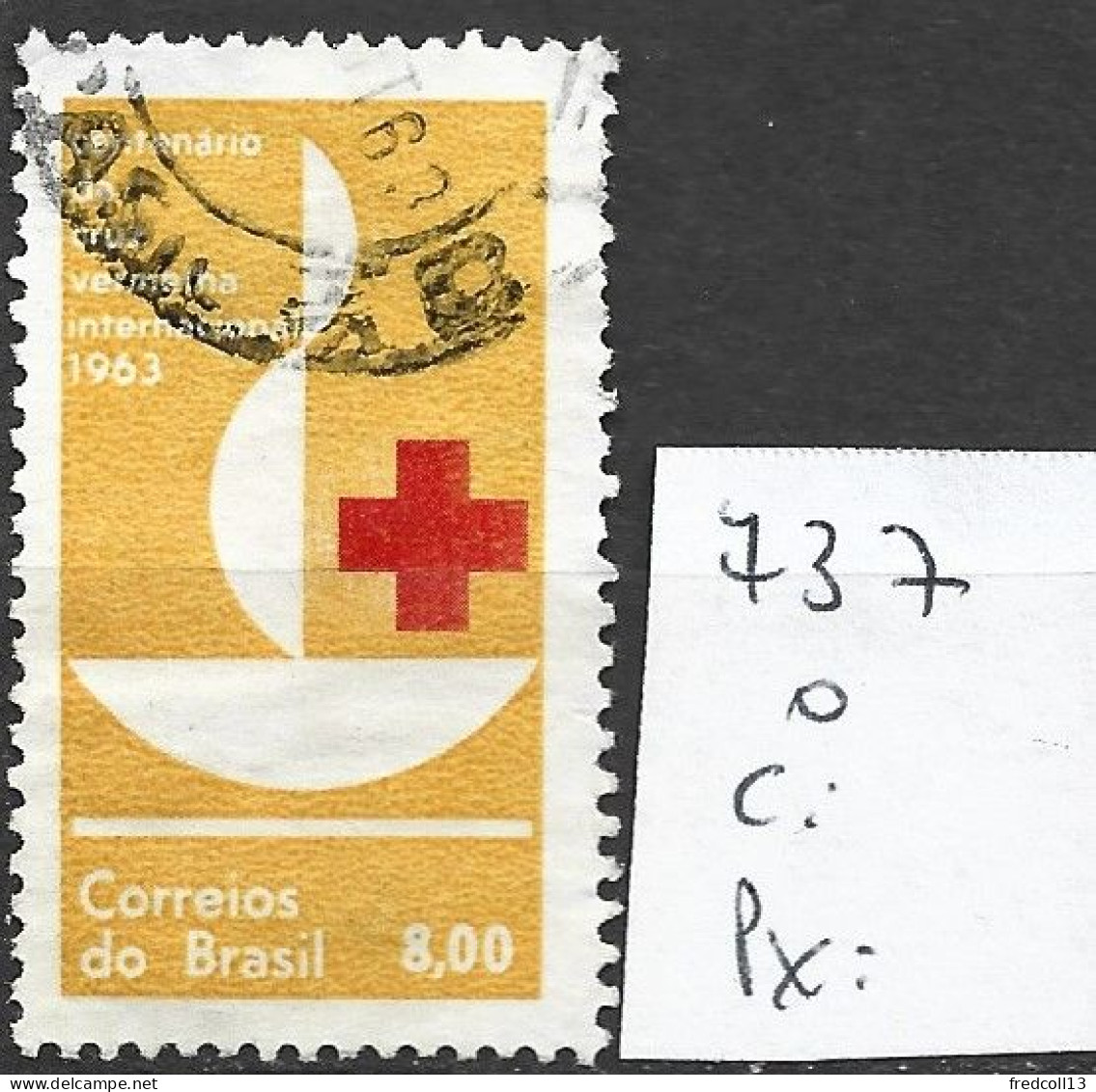 BRESIL 737 Oblitéré Côte 0.20 € - Used Stamps