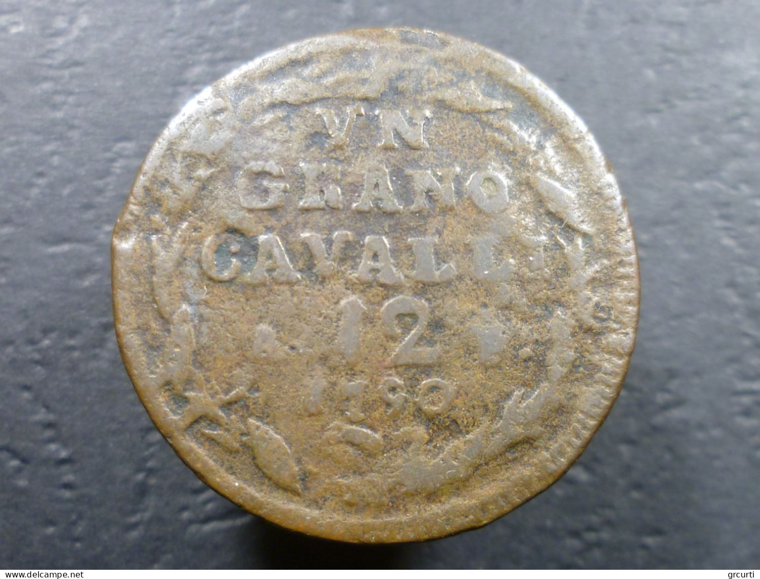 NAPOLI - Ferdinando IV (1759-1816) Grano Da 12 Cavalli 1790 - Naples & Sicile