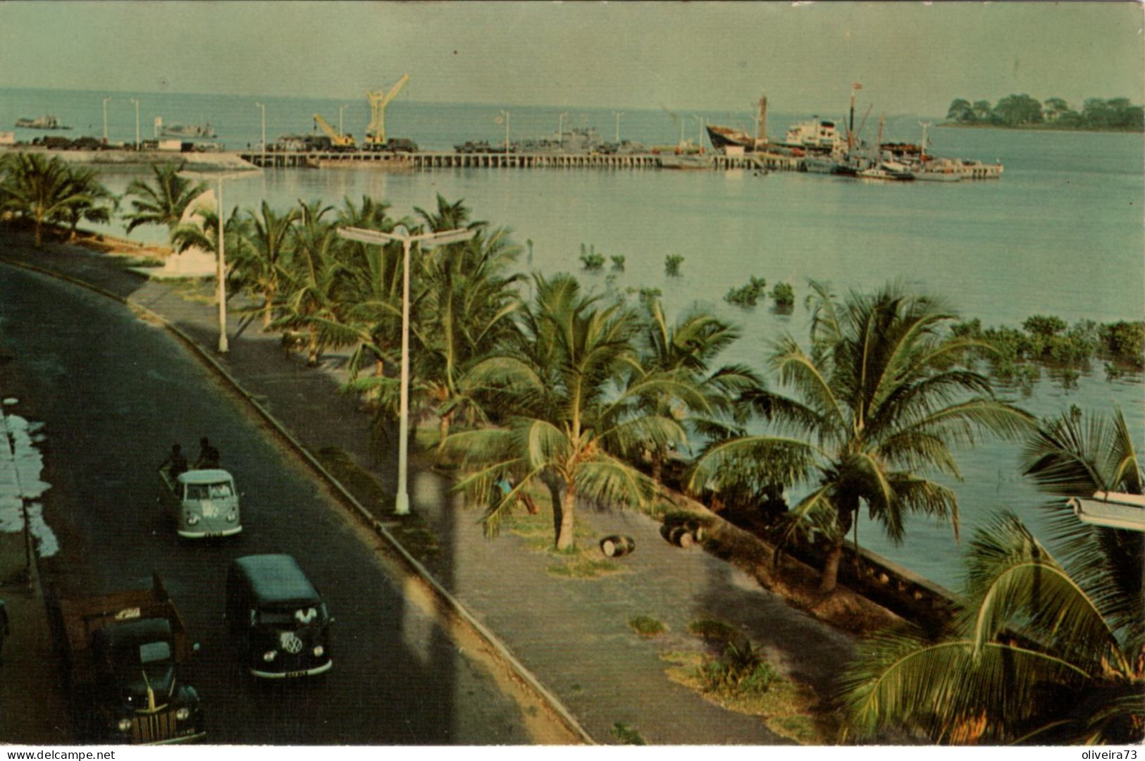 GUINÉ (BISSAU) - PORTUGUESA - Vista Da Ponte-Cais - BISSAU - Guinea-Bissau