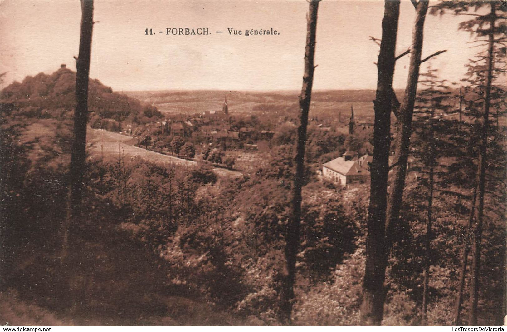 FRANCE - Forbach - Vue Générale De La Ville - Carte Postale Ancienne - Forbach