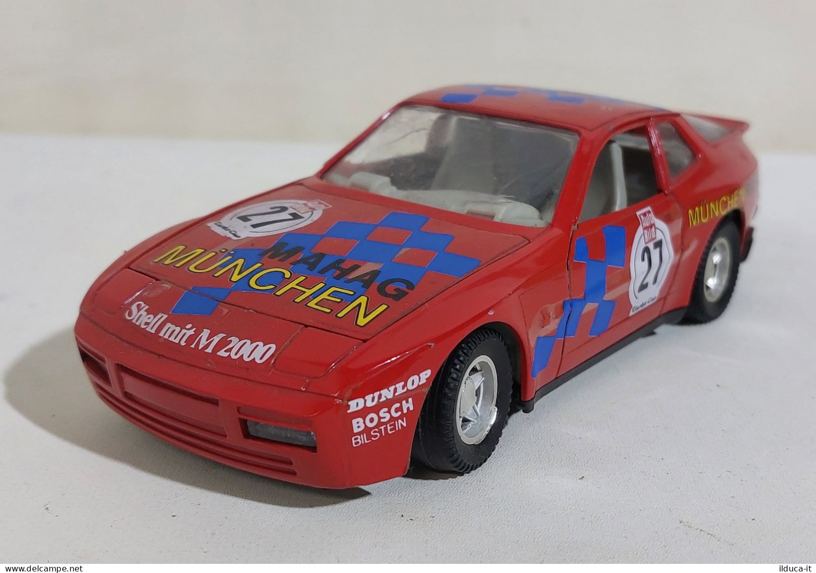 54198 POLISTIL TONKA 1/25 N. 02221 - Porsche 944 Turbo - Rosso - Polistil