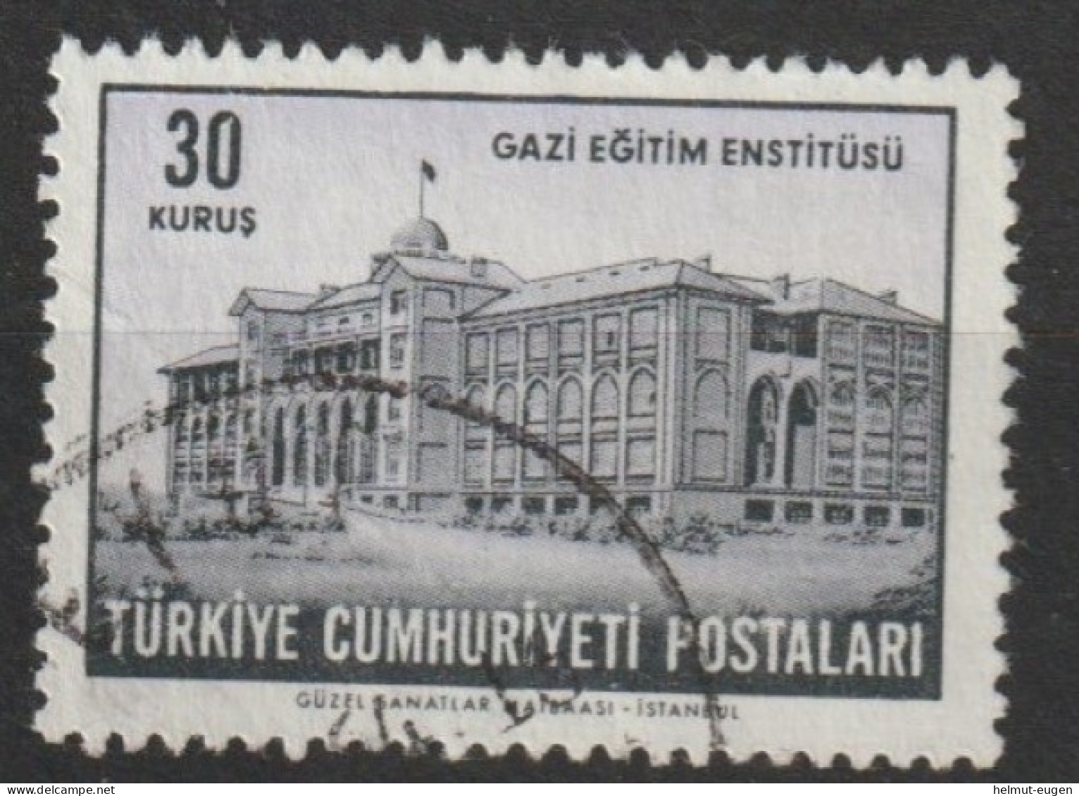 MiNr. 1897 Türkei    1963, 25. Okt. Freimarken: Bauwerke In Ankara. - Gebraucht