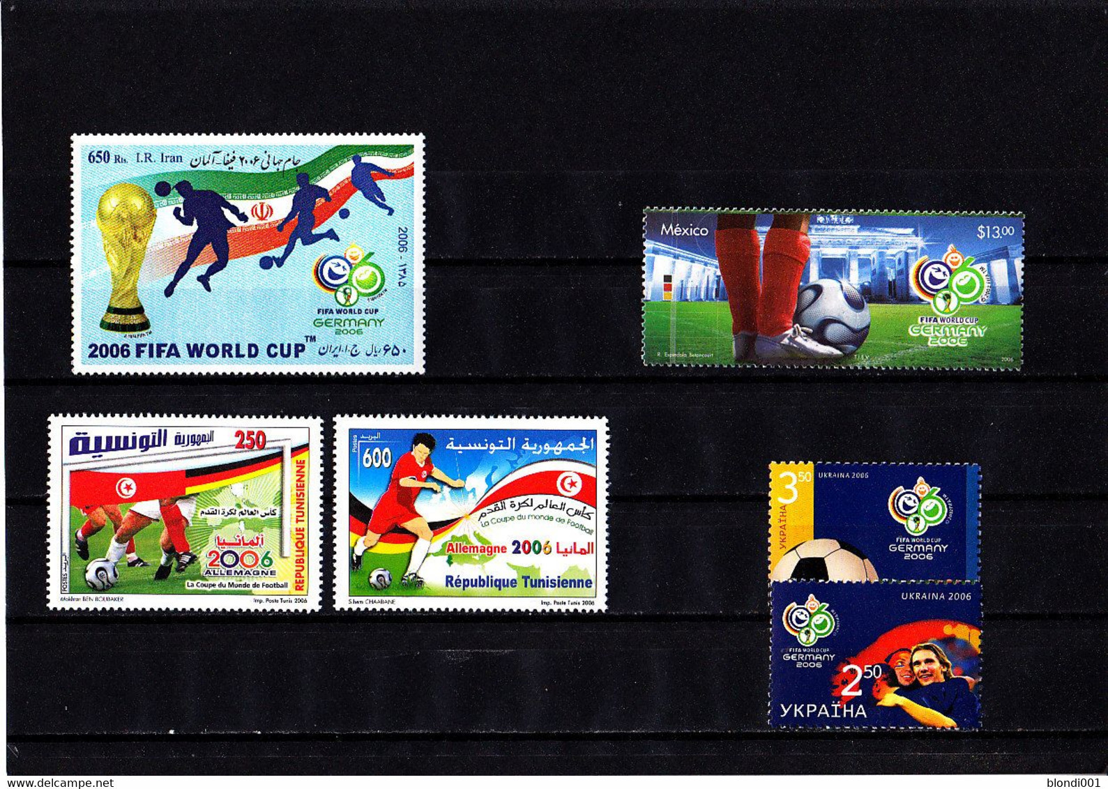 Football - Soccer World Cup 2006 - LOT - 4 Countries MNH - 2006 – Deutschland