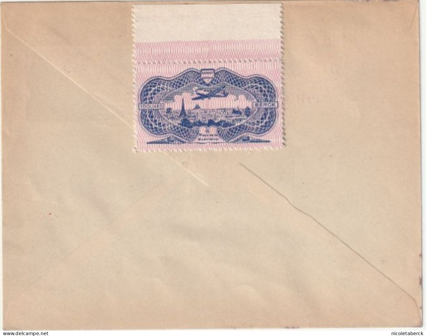 Mercure, N°407 Repiquage Exposition Dijon 1942 Sur Inter Panneau, Sur Lettre Officiel. Rare . Collection BERCK - 1938-42 Mercure