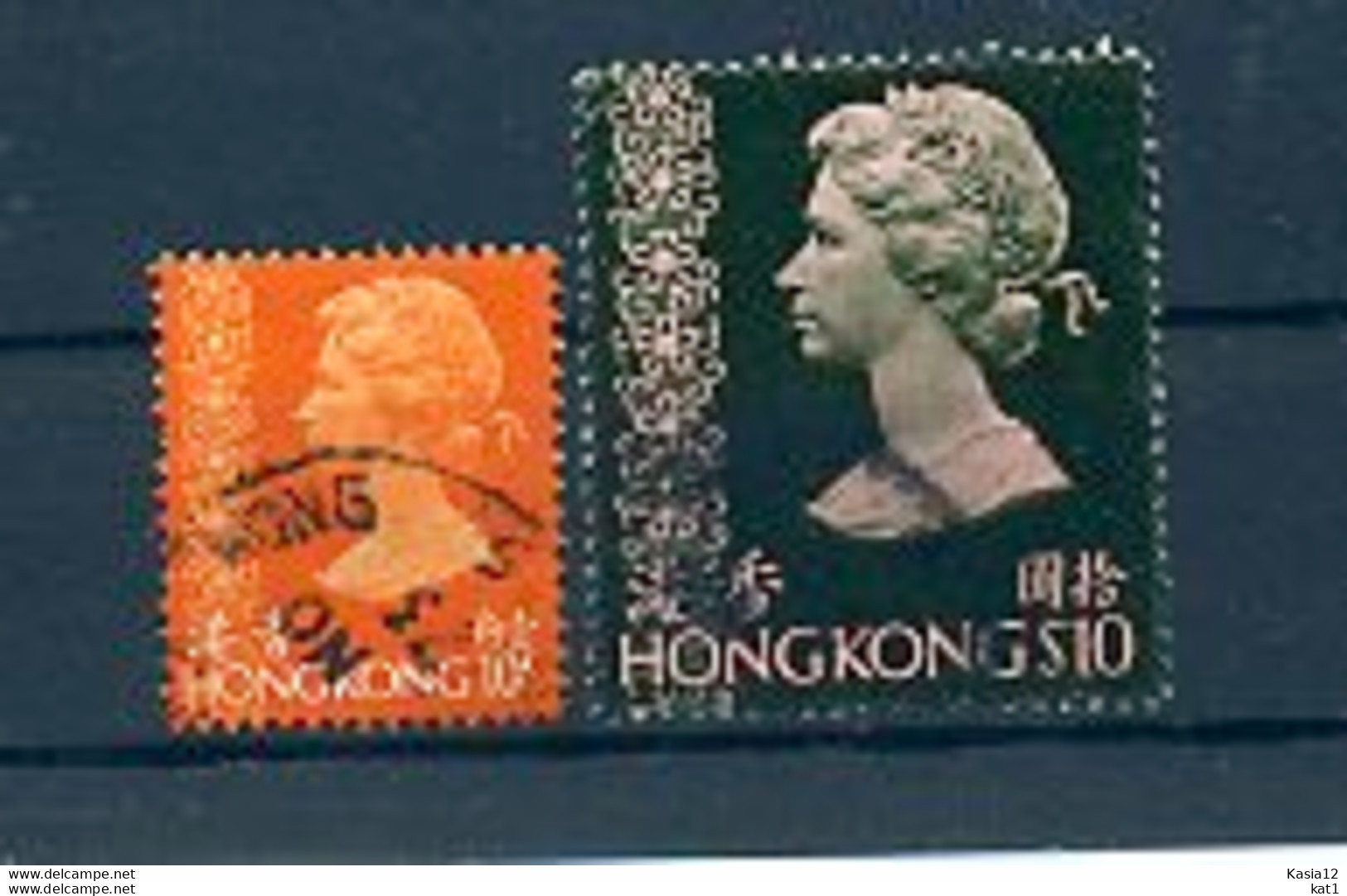 A17970)Hong Kong 268 + 280 Gest. - Used Stamps