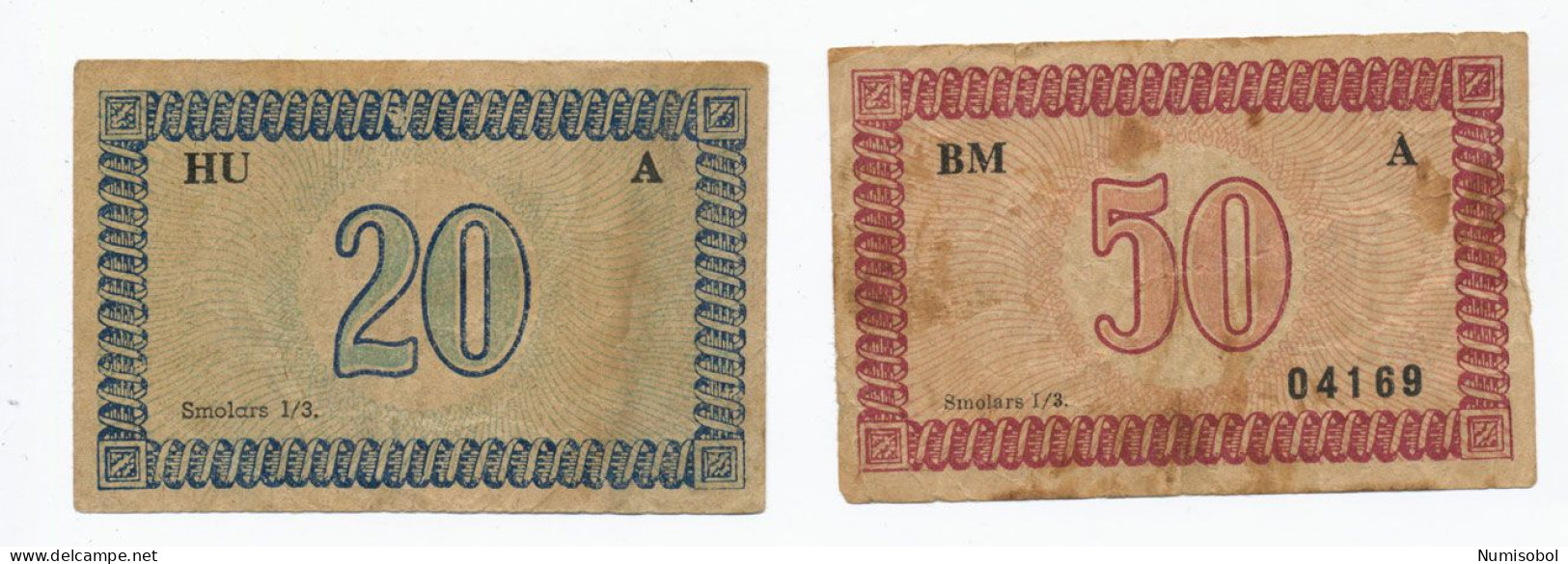 ITALY - 20, 50 Centesimi COMUNE DI TRIESTE ND(1918) (T158) - Otros & Sin Clasificación