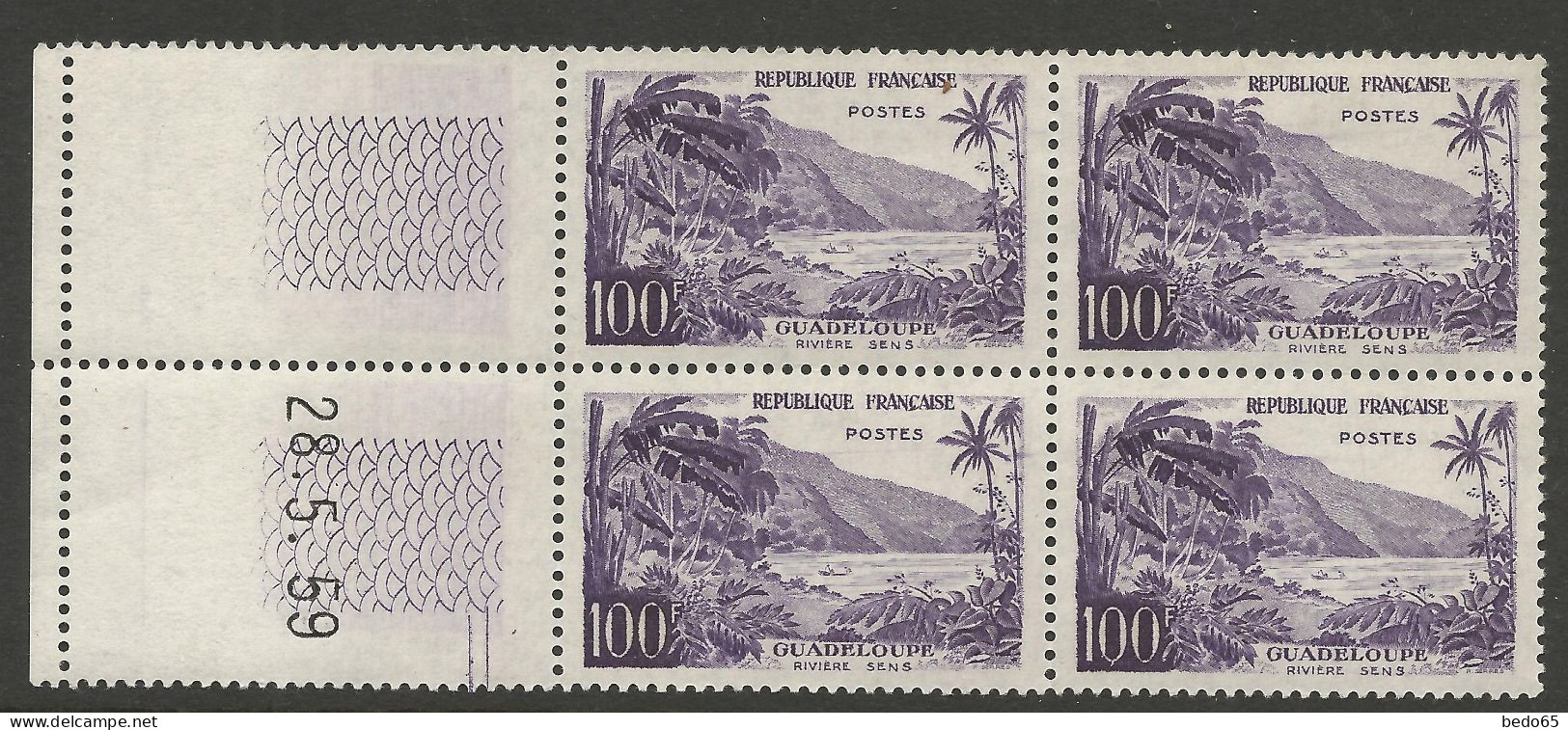 GUADELOUPE N° 1194 NEUF** SANS CHARNIERE NI TRACE   / Hingeless / MNH - 1950-1959