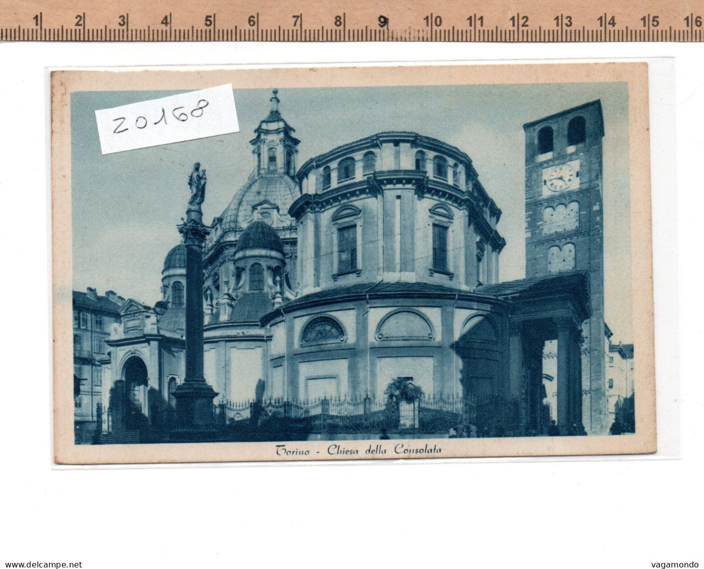 20168  TORINO CHIESA DELLA CONSOLATA 1930 - Kirchen