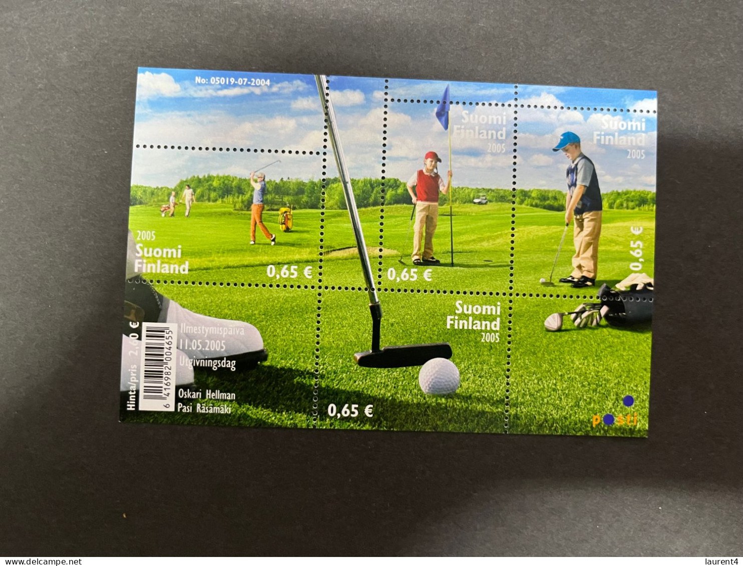 (stamp 8-12-2023) Mint (Neuve) Finland - Golf - Golf