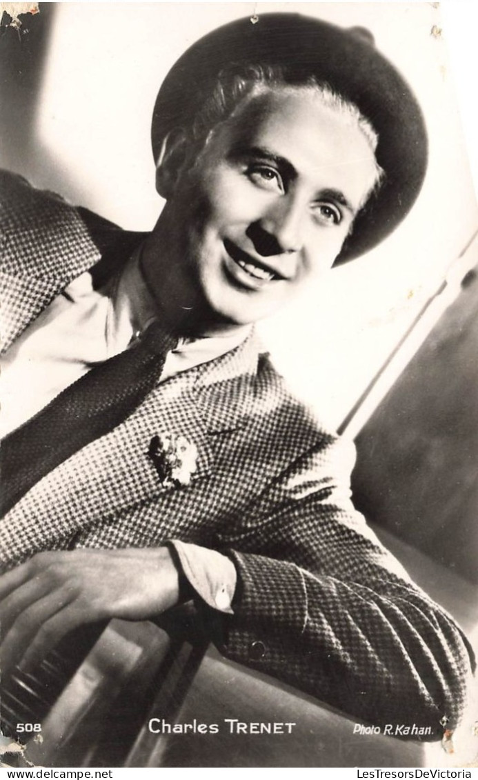 CELEBRITE - Charles Trenet - Auteur-compositeur-interprète Français - Carte Postale - Singers & Musicians