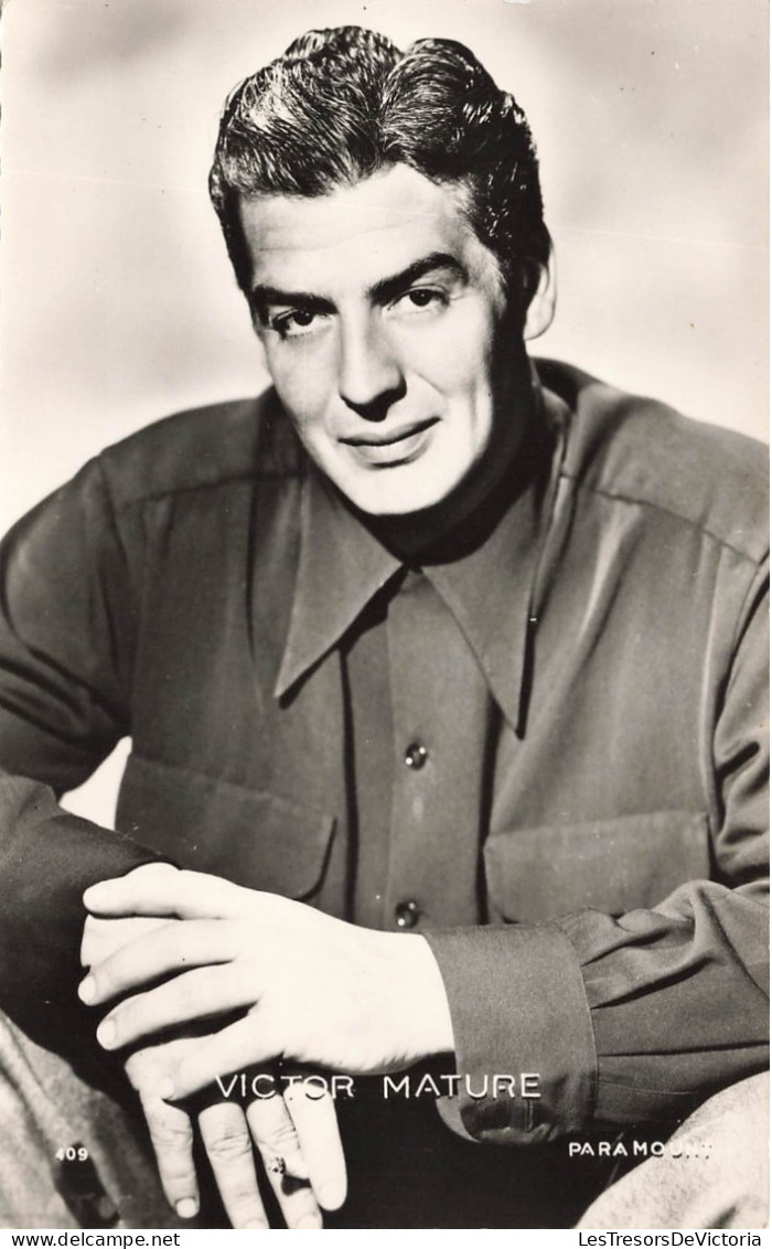 CELEBRITE - Victor Mature - Acteur Américain - Paramount - Carte Postale - Other & Unclassified