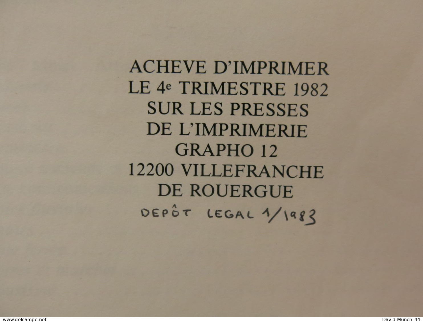 Najac en Rouergue. 1000 ans d'histoire et de vie économique de Marcel Gauchy. 1982