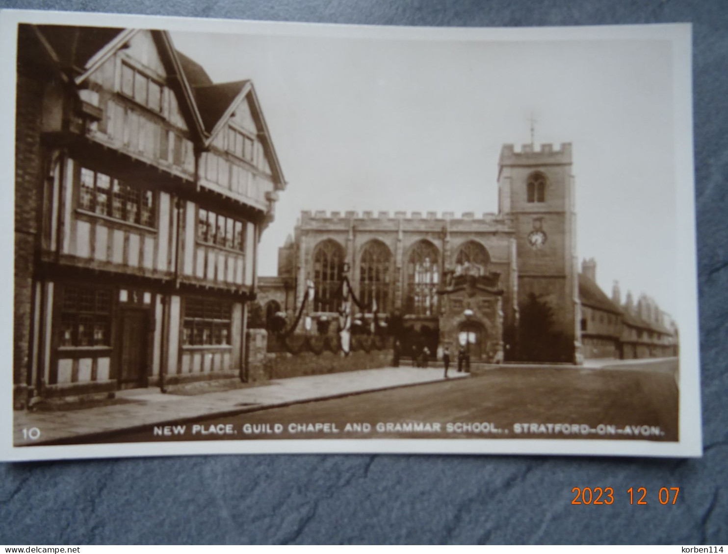 NEW PLACE  GUILD CHAPEL AND GRAMMAR SCHOOL - Stratford Upon Avon