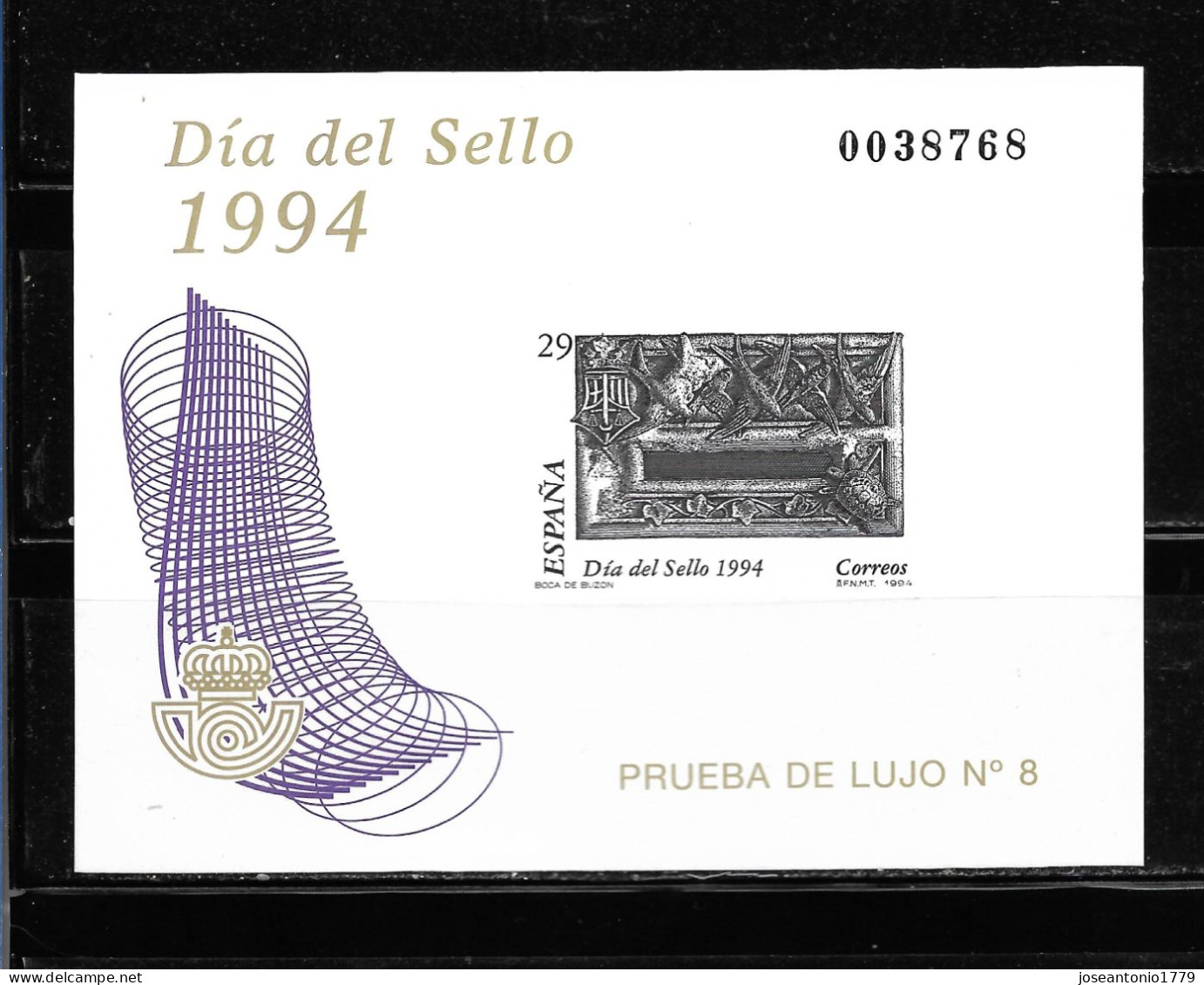 ESPAÑA 1994, PRUEBA OFICIAL EDIFIL 31 - DÍA DEL SELLO.     MNH. - Variétés & Curiosités