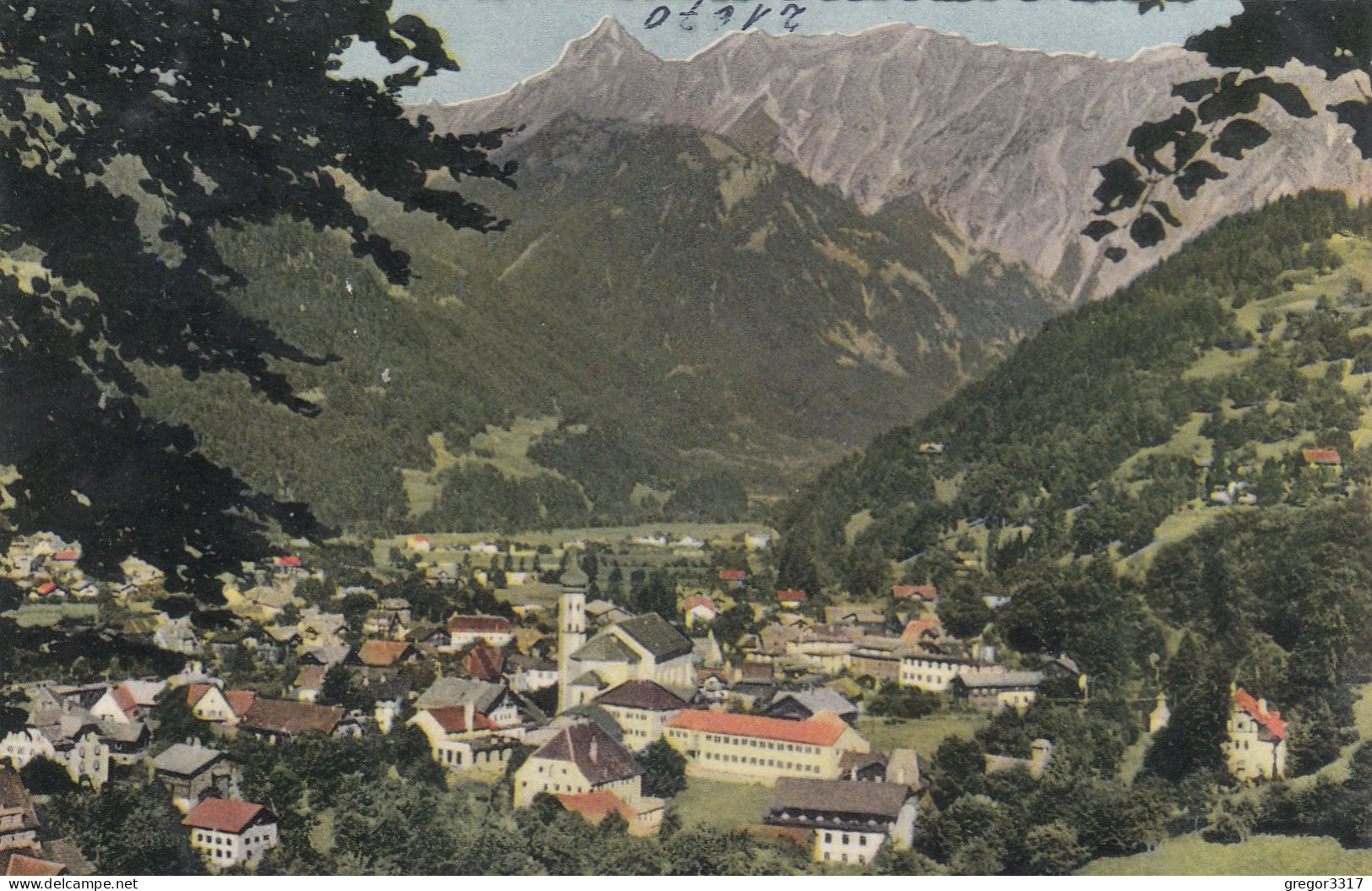 D9921) SCHRUNS Im Montafon Zimbaspitze Voarlberg - Schöne Alte Farbfoto Variante - Schruns