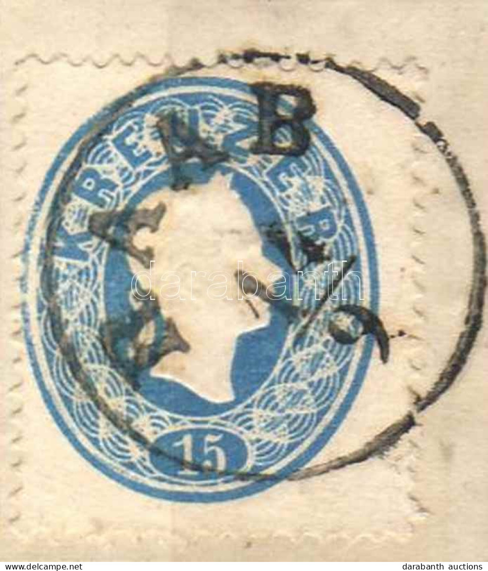 1861 15kr "RAAB" - Other & Unclassified