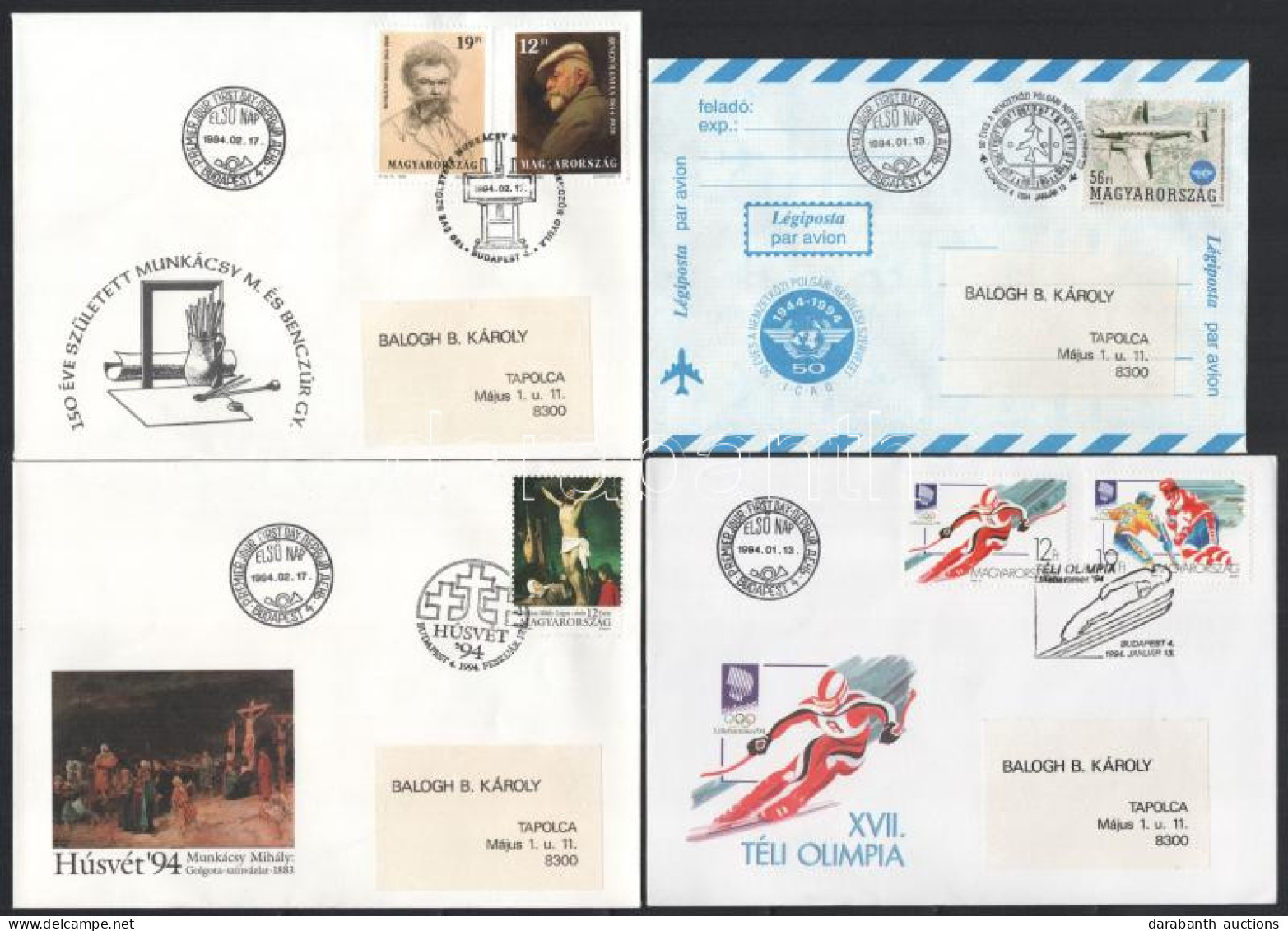 1994 30 Db FDC (14.600) - Altri & Non Classificati