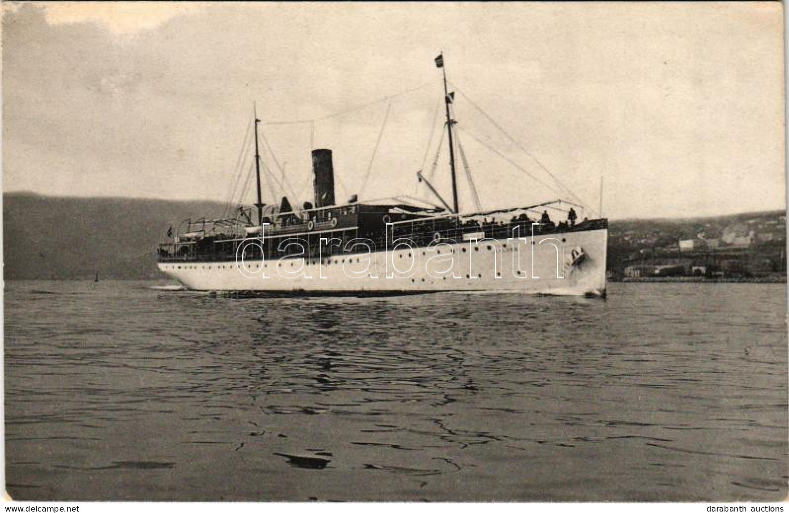 ** T2/T3 Ungarisch- Kroatische See-Dampfschiffahrts A.G. Fiume. S.M. Dampfer SALONA (later K.u.k. Kriegsmarine) - Sin Clasificación