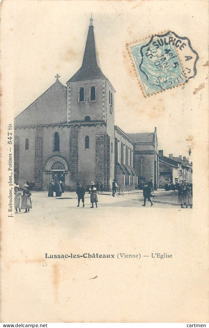 86 LUSSAC LES CHATEAUX EGLISE