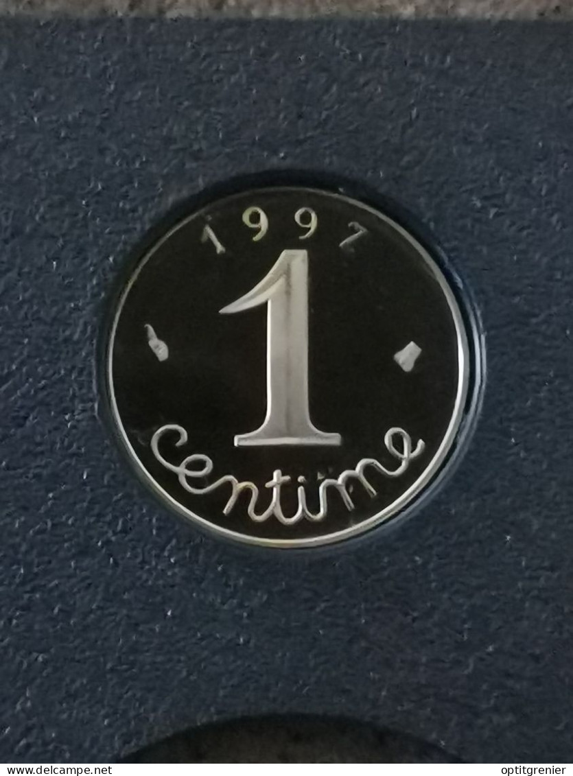 1 CENTIME 1997 BE EPI 6436  EX. FRANCE / ISSUE DU COFFRET - 1 Centime