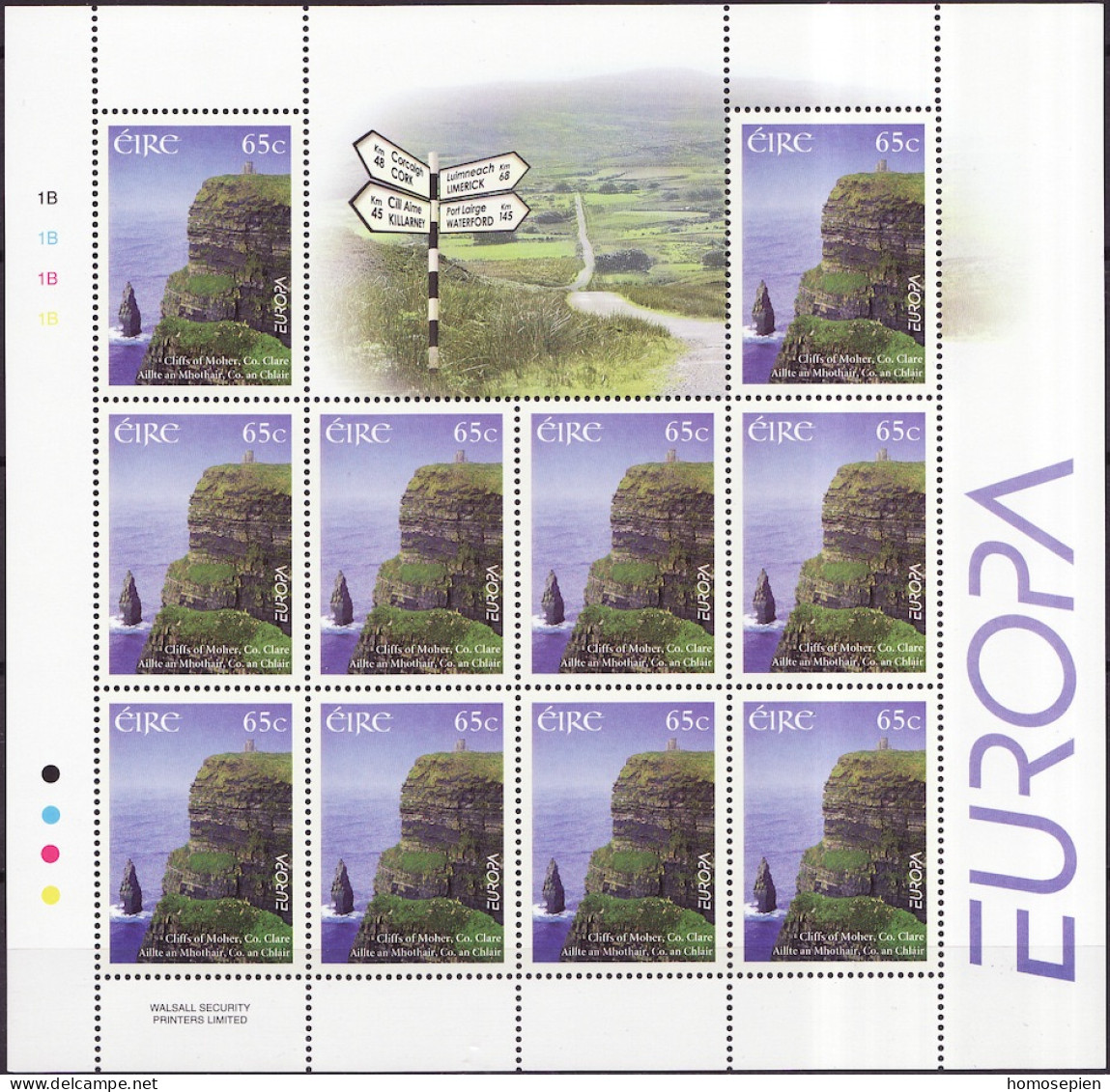 Europa CEPT 2004 Irlande - Ireland - Irland Y&T N°F1582 à F1583 - Michel N°KB1581 à KB1582 *** - 2004