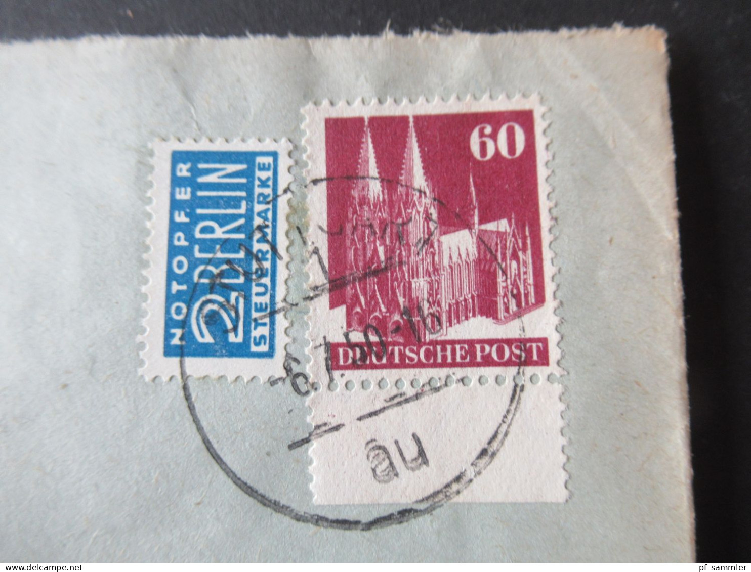 Bizone Bauten Mi.Nr.93 Unterrand EF Einschreiben Stuttgart 1 - München Umschlag Briefmarken Fachgeschäft Karl Schulz - Storia Postale