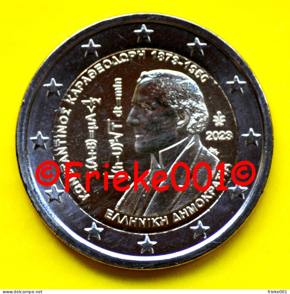 Griekenland - Grèce - 2 Euro 2023 Comm.(Constantin Carathéodory) - Greece