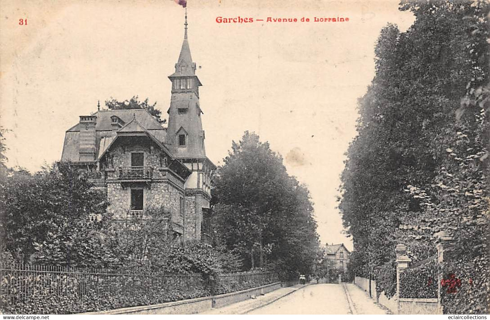 Garches       92          Avenue De Lorraine           N°31   (Voir Scan) - Garches