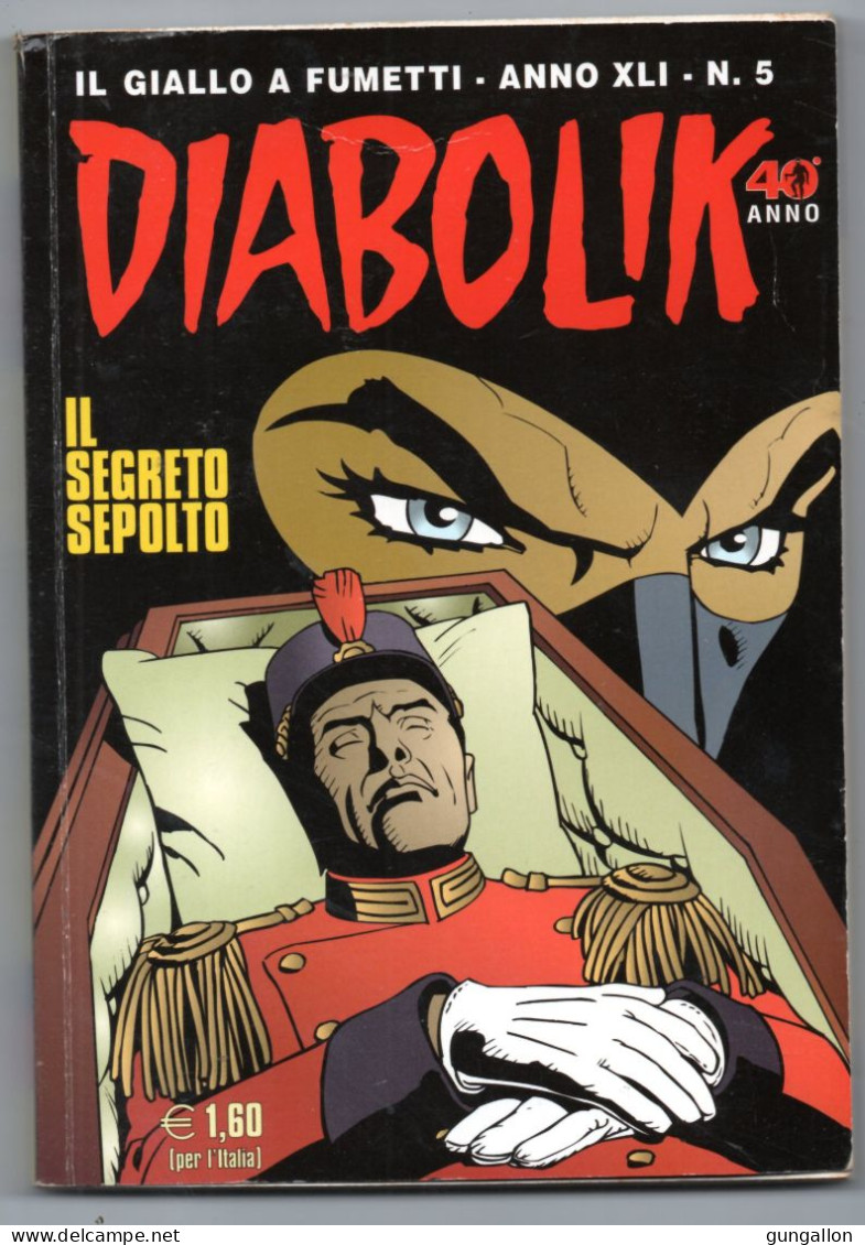 Diabolik(Astorina 2002)  Anno XLI° N. 5 - Diabolik