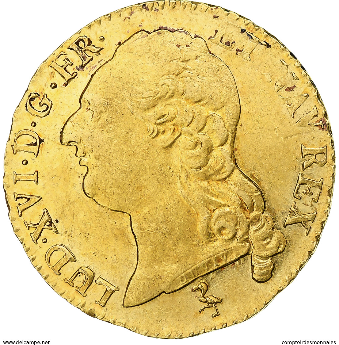 France, Louis XVI, Louis D'or à La Tête Nue, 1787, Paris, Or, TTB, Gadoury:361 - 1774-1791 Ludwig XVI.