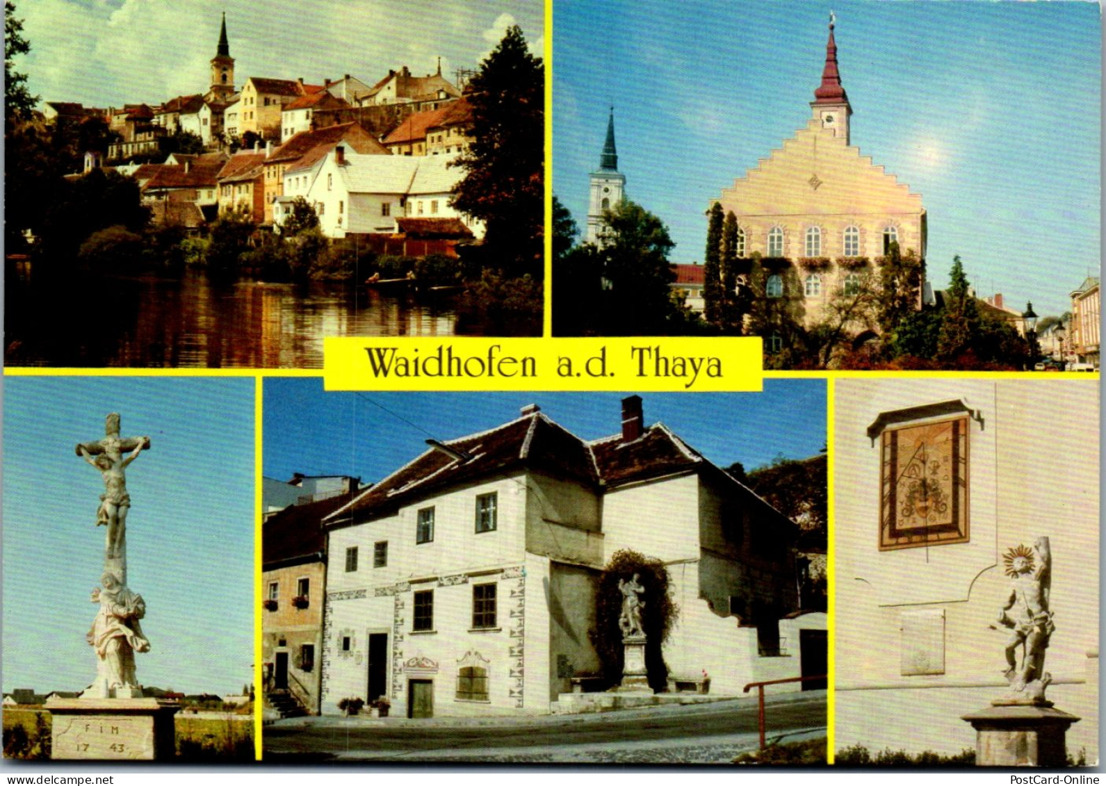 47450 - Niederösterreich - Waidhofen An Der Thaya , Mehrbildkarte - Gelaufen 1984 - Waidhofen An Der Thaya