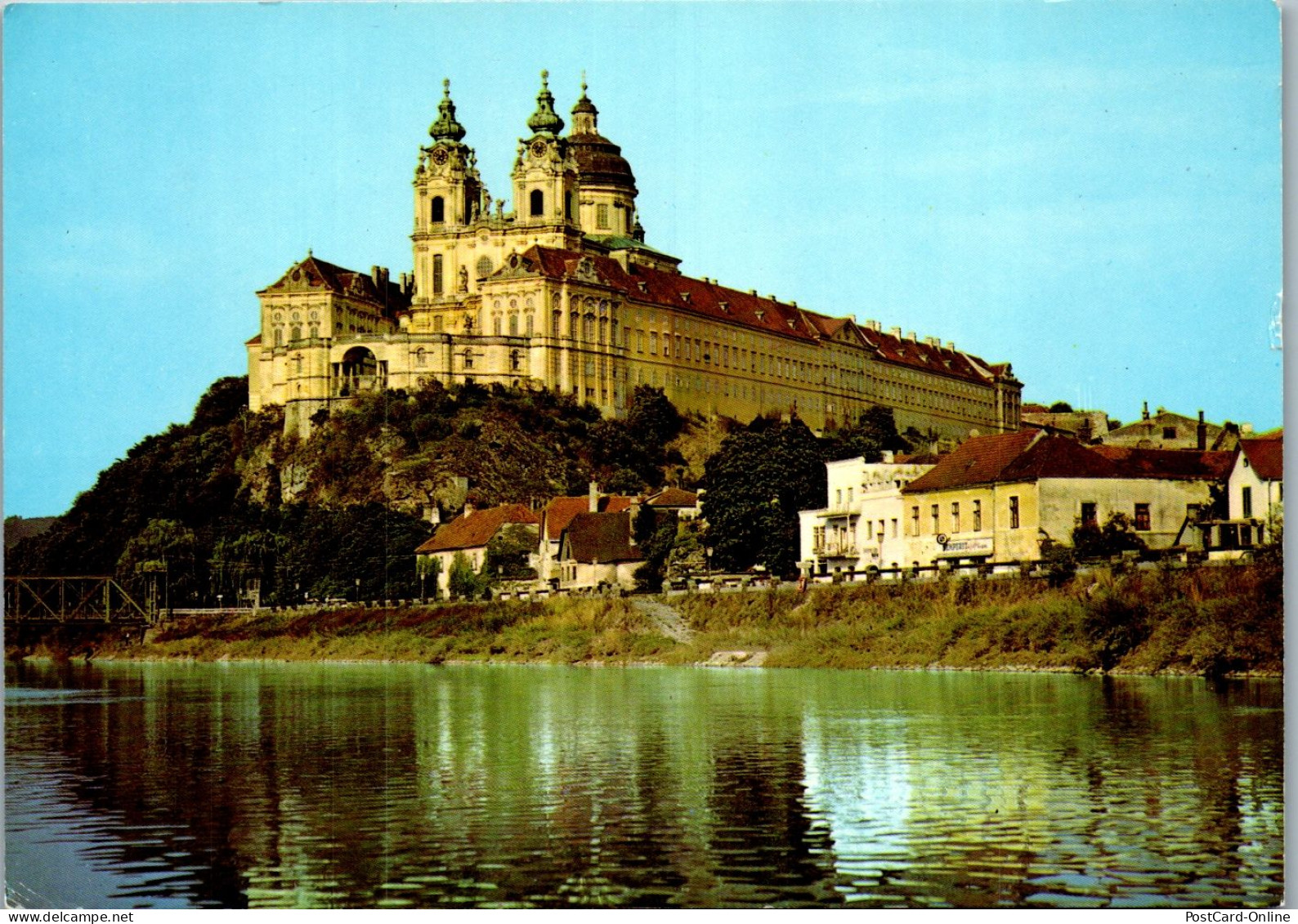 47283 - Niederösterreich - Melk , Stift Melk A. D. Donau , Wachau - Gelaufen 1986 - Melk