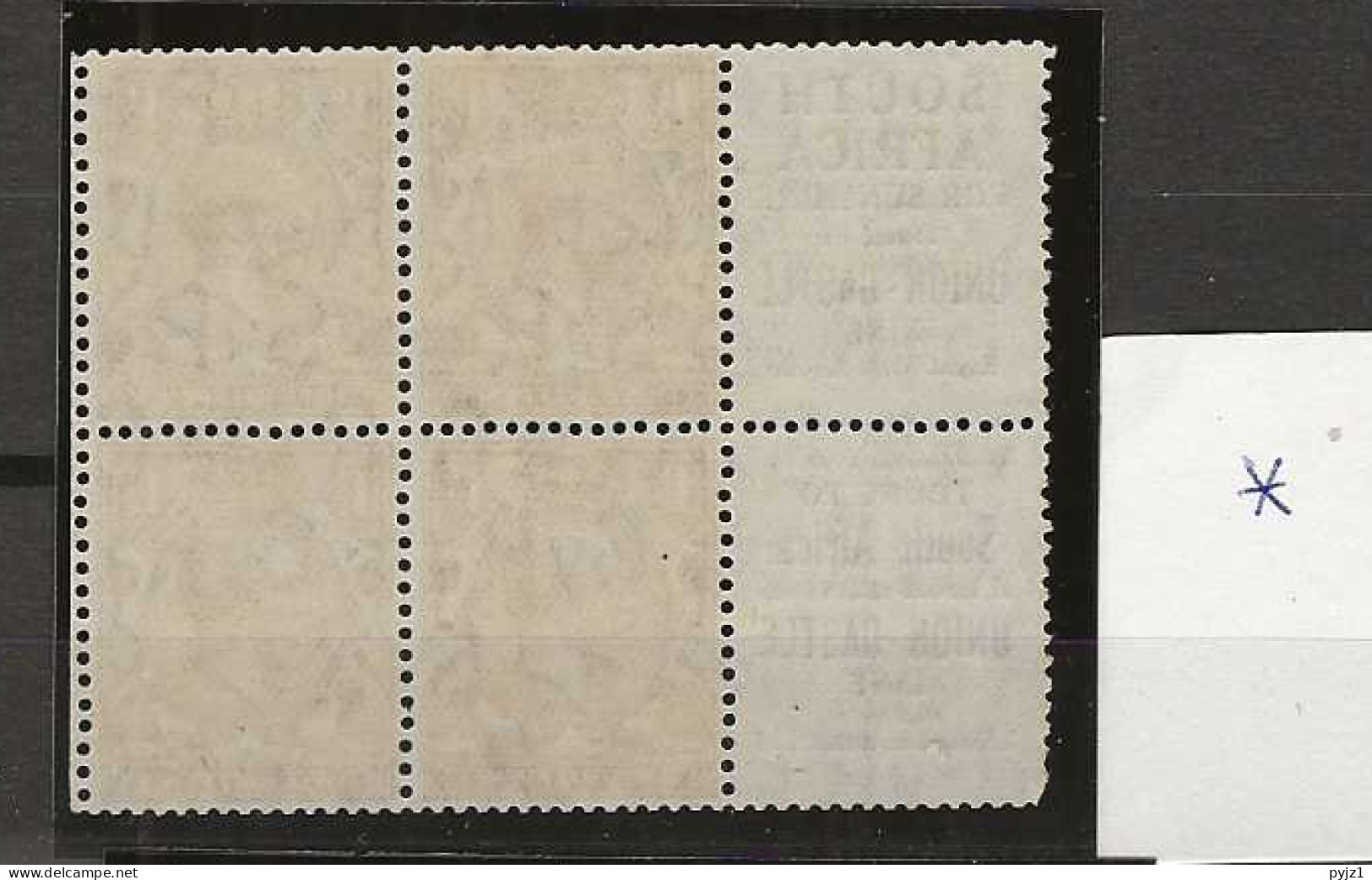 1924 MH Great Britain SG 420d Booklet Pane - Unused Stamps