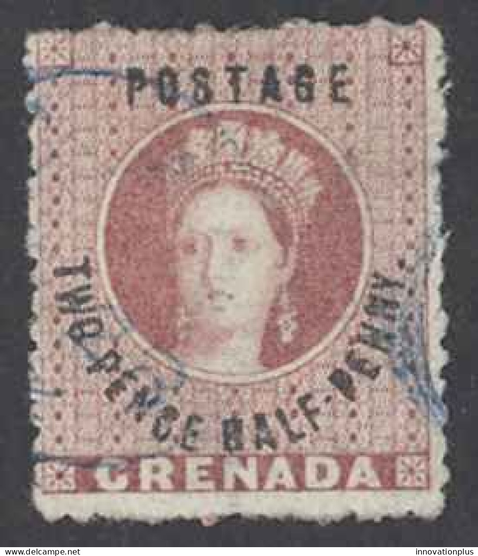 Grenada Sc# 9 Used 1881 2 1/2p Lake Queen Victoria - Grenade (...-1974)