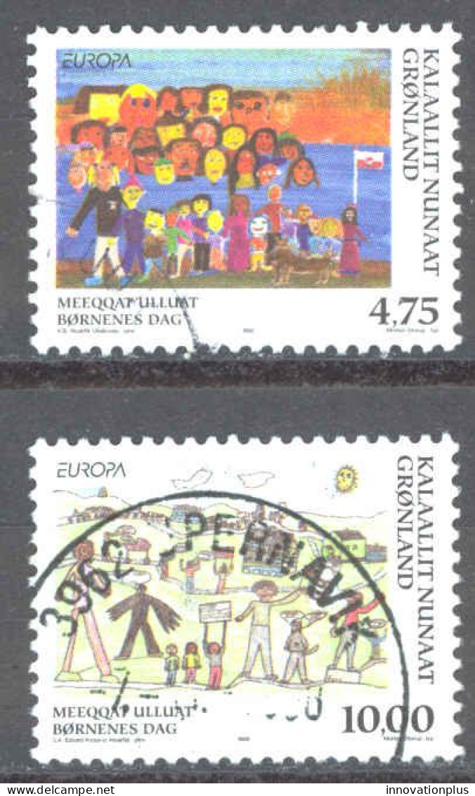 Greenland Sc# 336-337 Used 1998 Europa - Used Stamps