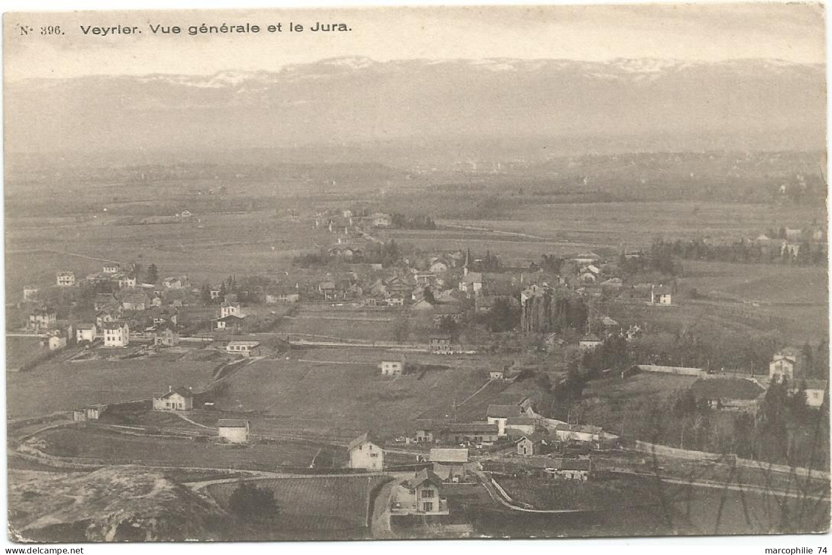 VEYRIER  GENEVE  VUE GENERALE - Versoix